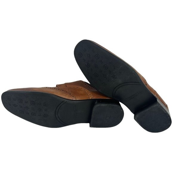 Stacy Adams Mens Dress Shoes Size 7.5M Leather Upper & Linings 24738-221 Brown - Picture 9 of 9